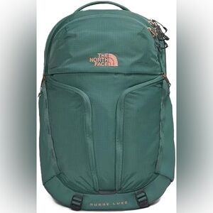 The north face surge luxe backpack green